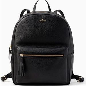 Kate Spade leather backpack - black Chester Street Aveline large